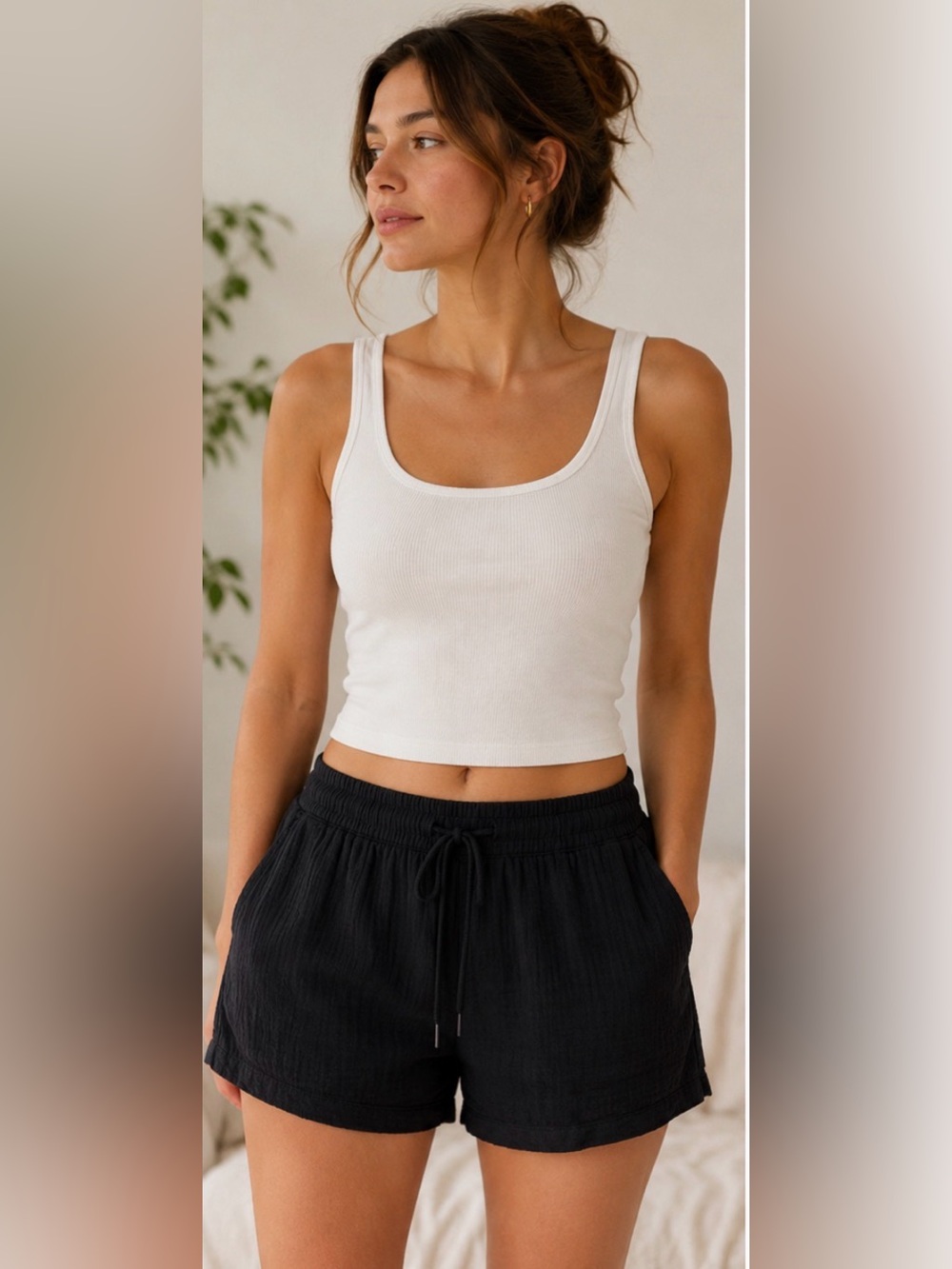 Amazon Black Women's Athletic Shorts